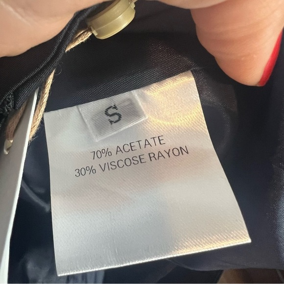 Roomk The Frankie Shop Hepburn Midi Skirt Deep Navy - Picture 7 of 8